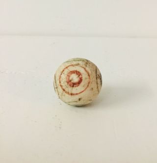 Antique Clay China Marble With Bullseye 3