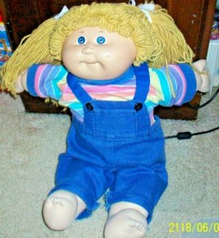 Vintage 1978 1982 Girl Cabbage Patch Doll 16 "