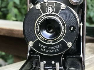 Vintage / Antique Eastman Kodak Hawkeye Vest Pocket Folding Camera