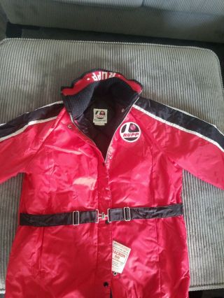 Vintage RUPP RUPPSTER Snowmobile Ski Jacket Coat size Large w/tags 2