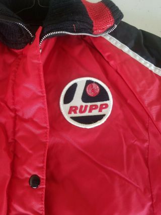 Vintage RUPP RUPPSTER Snowmobile Ski Jacket Coat size Large w/tags 4