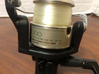 Vintage SHIMANO FX 4000 FA Spinning Fishing Reel Gear Ratio 4.  1:1 Dyna Balance 5