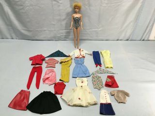 Vintage 1962 Bubble Cut Midge Doll With Clothes Mattel Barbie