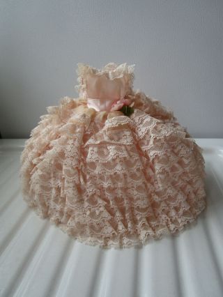 Madame Alexander Vintage Cissette Pink Melanie Gown And Slip - So Pretty