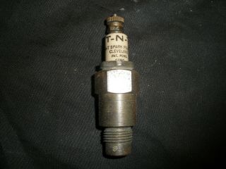 Antique Vintage T - N - T Spark Plug Old Engine Hit Miss Cleveland