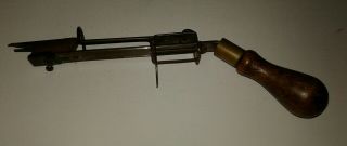 Antique 1920 Leather Stiching & Sewing Awl Punch Tool