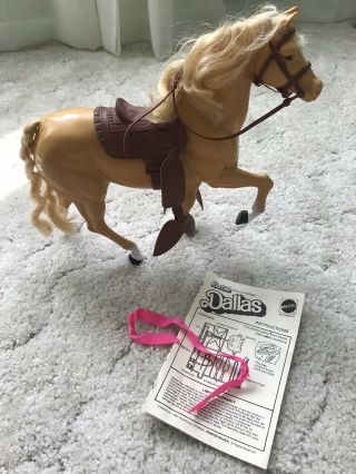 Vintage Barbie Dallas Horse