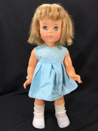 Vintage 1965 Ideal Goodie Goody Two Shoes Doll Outfit Shoes Non