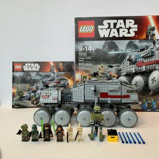 Lego Star Wars Clone Turbo Tank (75151) 100 Complete W Box & Instructions