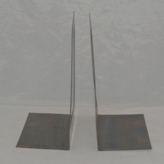 ANTIQUE ARTS AND CRAFTS ROYCROFT HAMMERED COPPER BOOKENDS 3