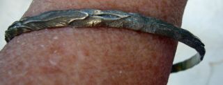 Vintage S Kirk And Sons Sterling Leaf Bracelet.  13.  85 Grams