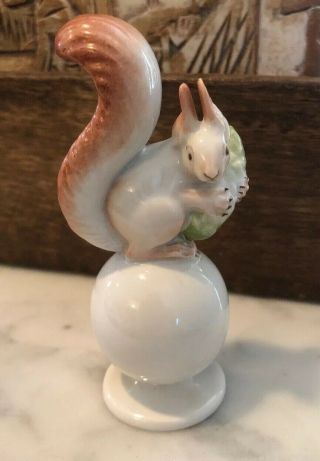 Vintage Antique Rosenthal Germany Model 776 Porcelain Squirrel Figurine Figure