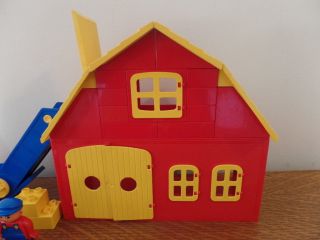 Vintage Lego Duplo Farm 1040 Partial Set with Barn 5
