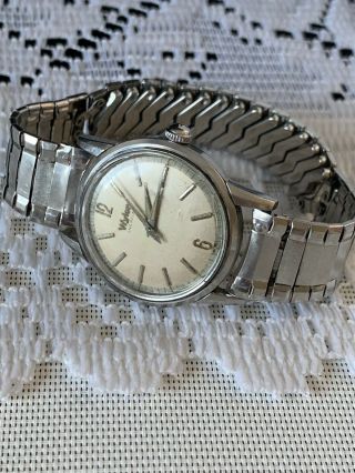 Vintage Wyler Incaflex Swiss Made Mens Wristwatch 6.  2.  1
