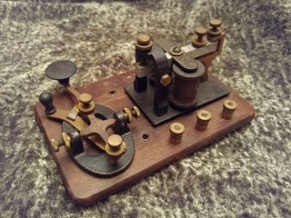 Antique Signal Electric Mfg Co.  Telegraph Keys