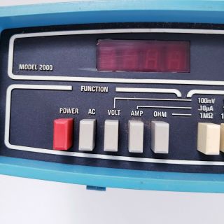 Sabtronics Model 2000 Digital Multimeter Vintage Electronics 3