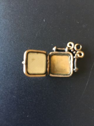Antique Gold Masonic Locket Pocket Watch Fob 3