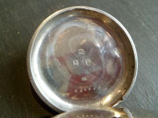 71g 133 Year Old Victorian Solid Silver Pocket Watch - Restoration 3