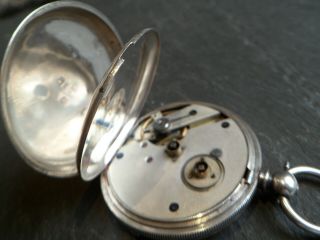 71g 133 Year Old Victorian Solid Silver Pocket Watch - Restoration 5