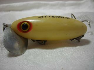 Vintage Fred Arbogast Luminous Jitterbug Fishing Lure