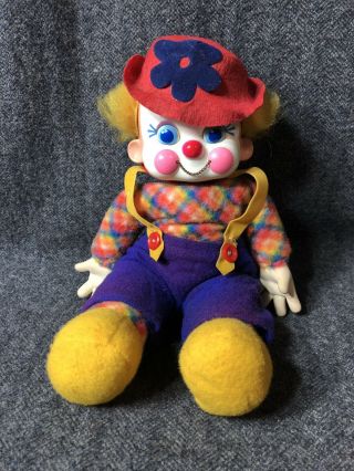 Vintage Horsman Smiley The Clown Doll With Chain Mouth - Circa 1960 