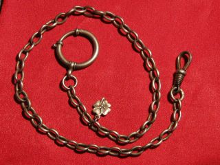 Orig.  Old Antique German Pocket Watch Chain Long