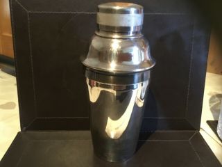 Vintage Silver Plated Cocktail Shaker 1pt - James Dixon And Sons