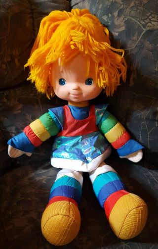 Vintage 1983 Rainbow Brite Doll By Hallmark/ Mattel,  18 " Tall