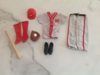 Vintage Ken Clothes Play Ball W/accessories 792