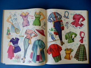 Vintage 1955 GRACE KELLY Paper Dolls Book Whitman 2049 UNCUT 4