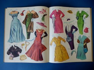 Vintage 1955 GRACE KELLY Paper Dolls Book Whitman 2049 UNCUT 5
