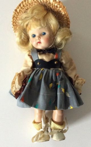 Charming Vintage Vogue Ginny Doll in outfit w hat 3