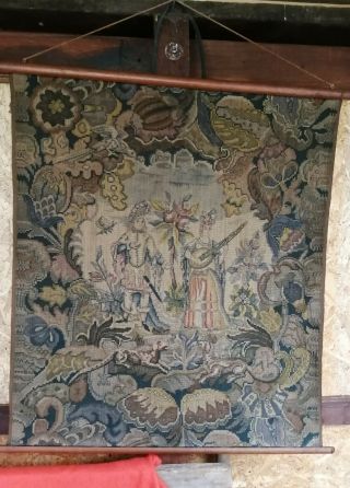 Antique Tapestry Wall Hanging