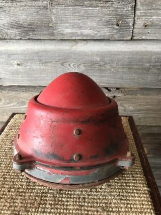 Vintage Crawler/Dozer Shielded Guarded Armoured Guide Light 3