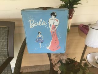 Vintage 1960,  S Barbie Doll And Clothes & Case