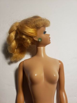 Vintage Barbie Blonde Ponytail 5 Stock No.  850 with box 3