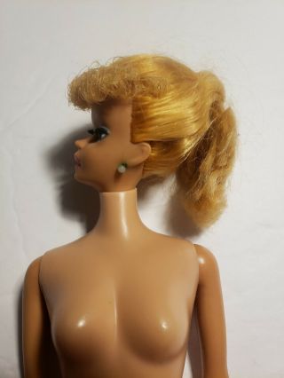 Vintage Barbie Blonde Ponytail 5 Stock No.  850 with box 4