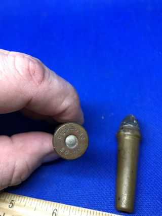 Old Rare Antique Civil War Relic Bullets Burnside And Remington Umc 50 - 70 5