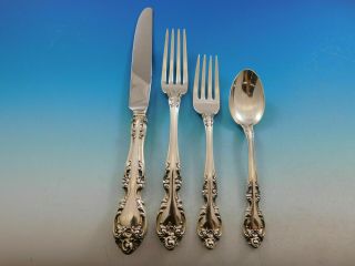 Melrose By Gorham Sterling Silver Dinner Size Place Setting (s) 4pc