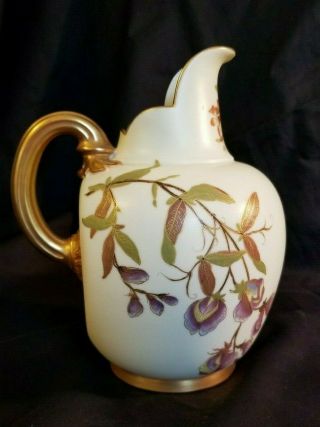 Antique " Blush Ivory " Urn By Royal Worcester /t.  Starr Ny 1094 Mark Ca 1888