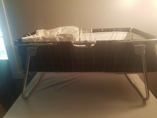 Vintage Dennis Mitchell Baby Traveler Convertible Baby Bed