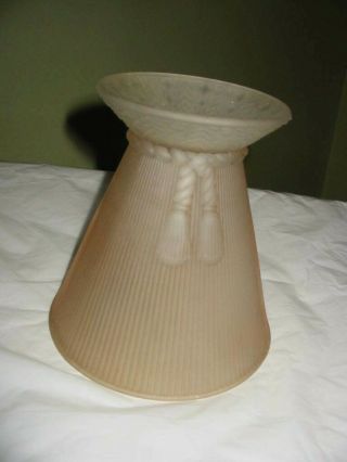 Vintage Art Deco Light Shade Antique Frosted Glass Ceiling Lamp