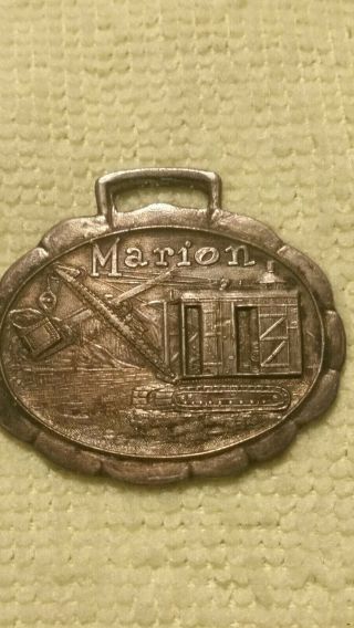 The Marion Steam Shovel Co.  Antique Watch Fob.