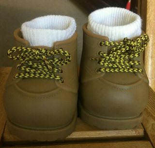 Cabbage Patch Kid Vintage Furskins Bear Boots Shoes & Socks Cpk