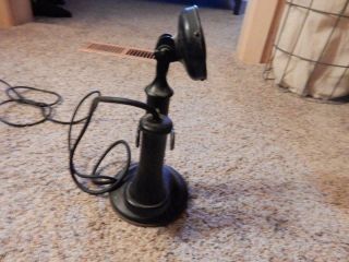 ANTIQUE WESTERN ELECTRIC AMERICAN BELL CANDLE - STICK TELEPHONE 7