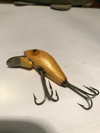 Early,  Glass Eye Layfield,  Texas Lure.  Rare,  Pearl Color