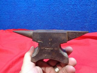Antique Miniature Blacksmith Anvil 2