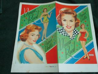 Donna Reed 1960 Paper Doll Covers - Dolls - Printing Film & Costume Art