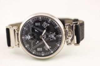 Masonic Watch Molnija Watch Ussr Watch.  Soviet Mens Watch,  Wrist Watch Cal.  3602