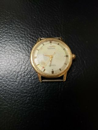 Vintage Waltham 17 Jewels Self Winding Men’s Wristwatch Running